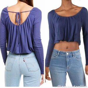 We The Free Thermal Crop Top